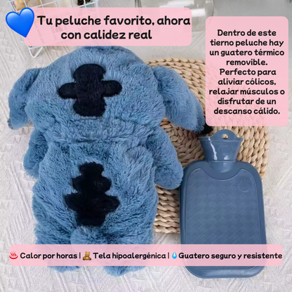 Guatero Peluche Antiestrés Azul