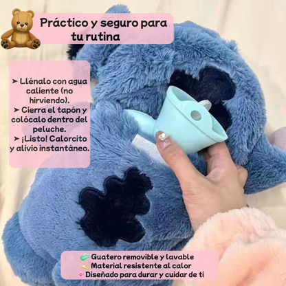 Guatero Peluche Antiestrés Azul