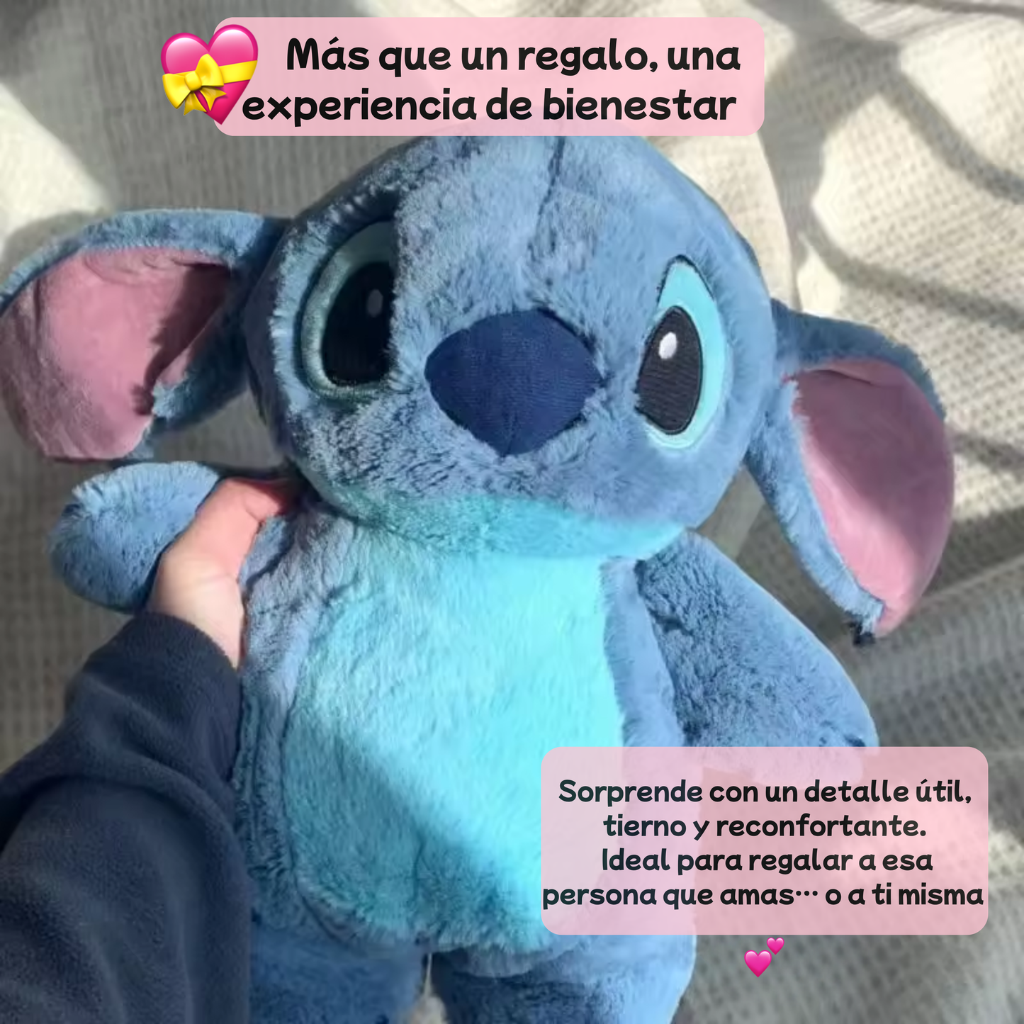 Guatero Peluche Antiestrés Azul